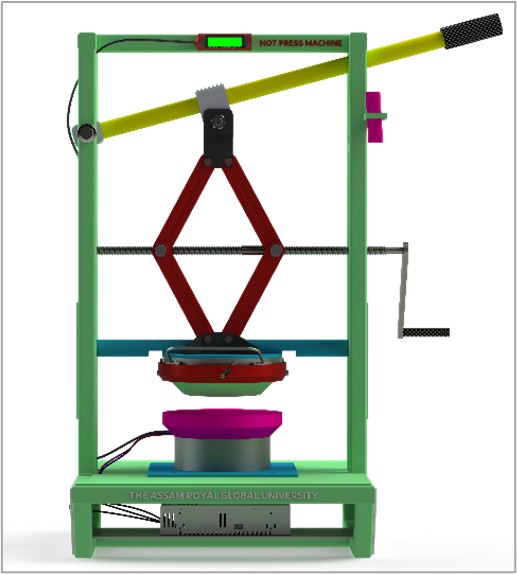 Hot Press Machine – Banana Leaf Plate Manufacturing